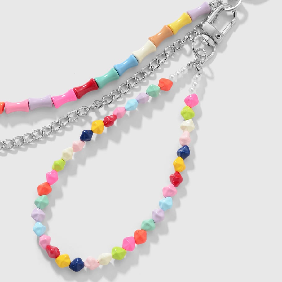 1 Piece Colorful Beads Bag Charms h5Picture6
