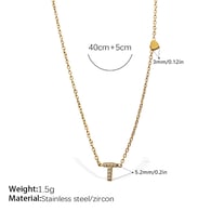 XL543WEGT harf kolye Resim8