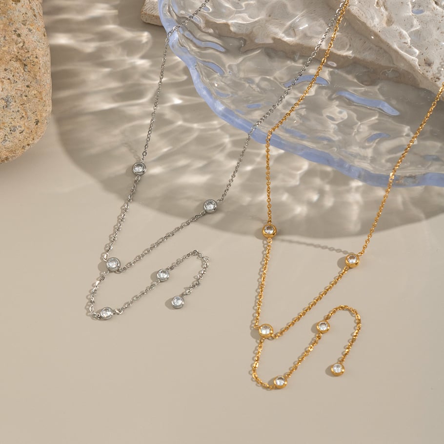 1 Piece Stainless Steel Gold Color Pendant Necklace Picture3