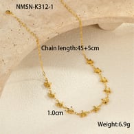 NMSN-K312-1 Small starfish necklace Picture4