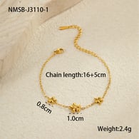 NMSB-J3110-1 flower bracelet 