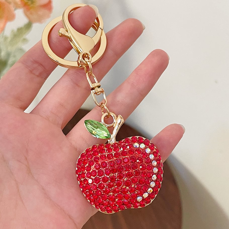 1 Piece Apple Alloy Keychain Picture4