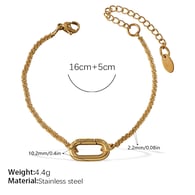 SL305G Goldarmband Bild52