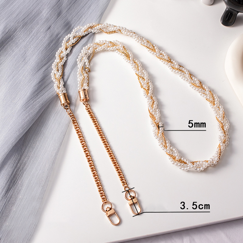 1 Stück Elegant Series Beads Aluminium-Verlängerungskette für Handygurt Bild5