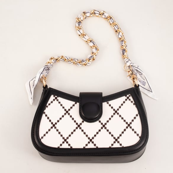 1 Piece Luxurious Series Sennit Scarves Aluminum Bag Strap