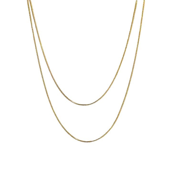 Simple and Versatile Double-layer Stainless Steel Women's Necklace Picture5