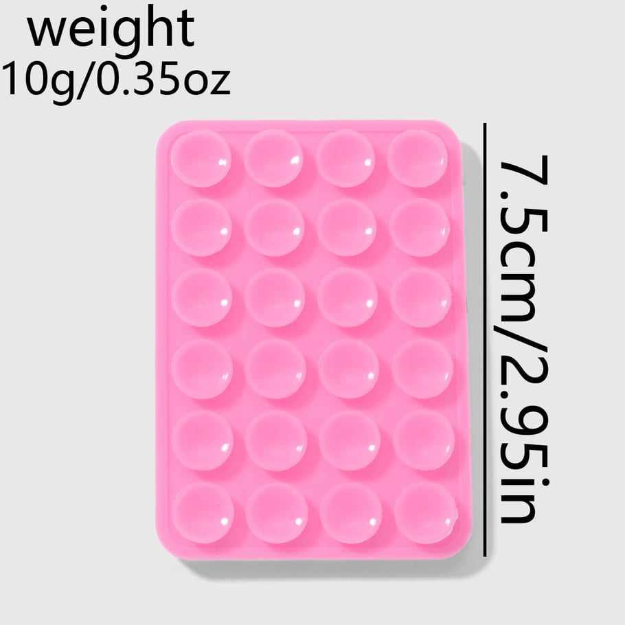 1 Piece Dual-Sided Silicone DIY Self-Adhesive Non-Slip Suction Cup for Phones Picture2