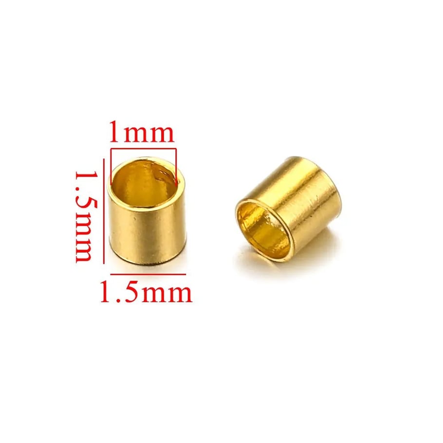 1 Piece DIY Solid Color Stainless Steel Jewelry Charms