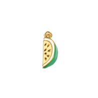 Pendentif pastèque demi-cercle - or jaune Image12
