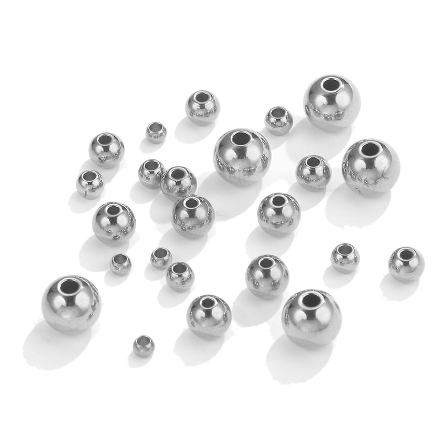 1 stuk DIY kralen roestvrij staal sieraden bedels 
