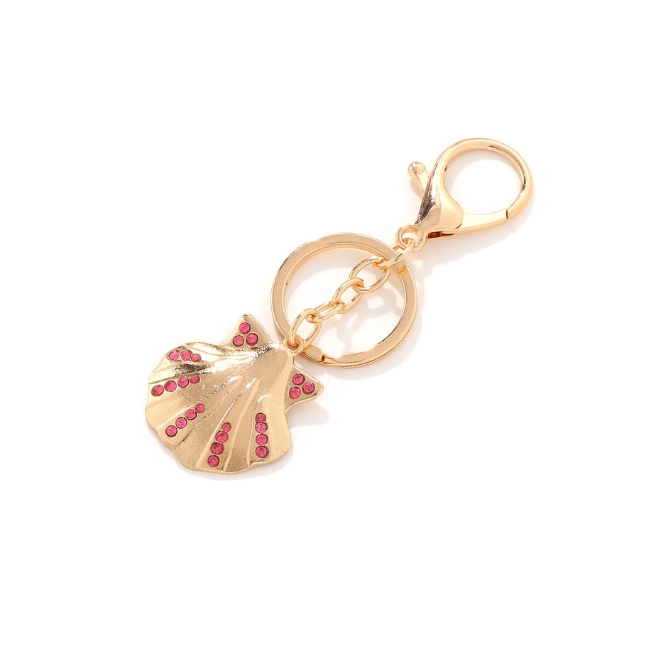 1 Piece Shell Alloy Keychain Picture4
