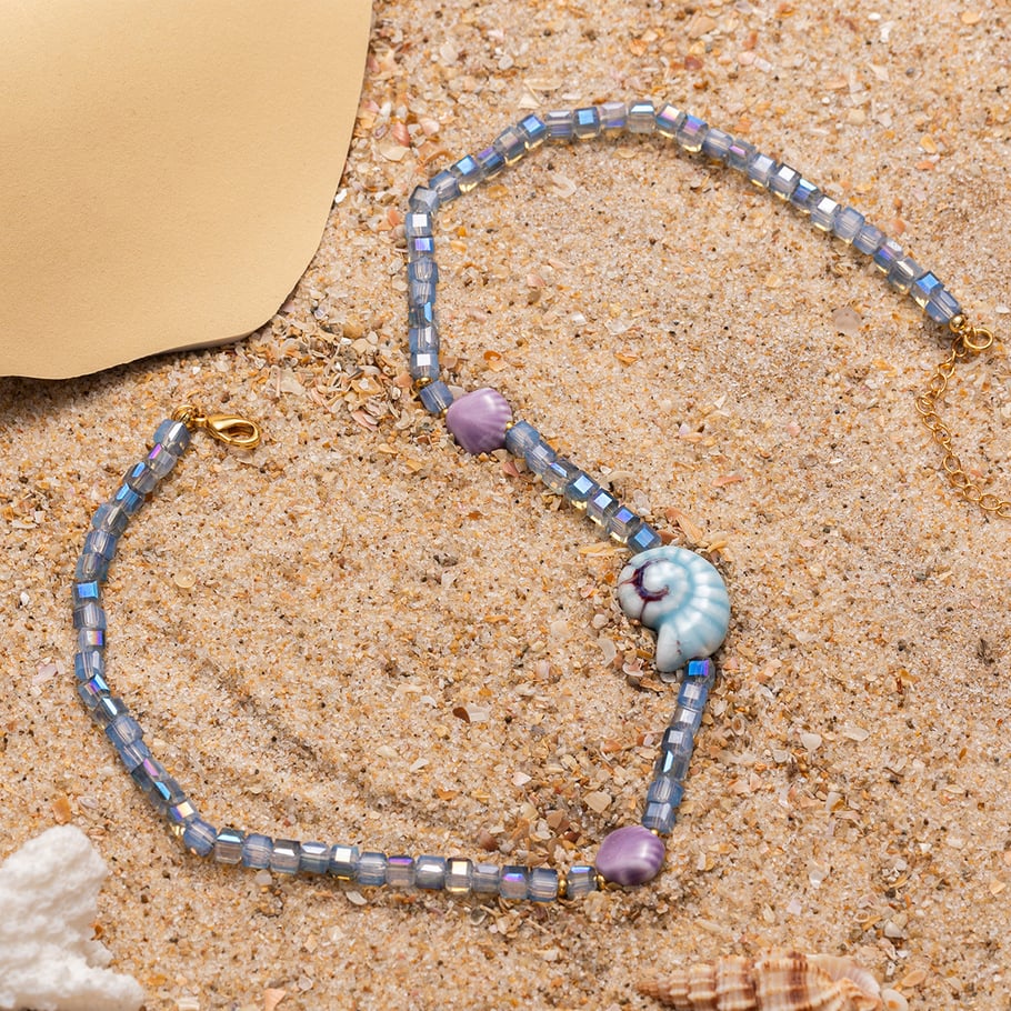 1 Piece Ceramics Charm Beaded Necklaces h5Picture4