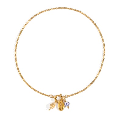 1 Piece Shell Charm Stainless Steel Gold Color Pendant Necklace h5 Picture5