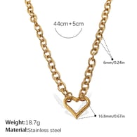 Collana in oro XL514G Immagine28