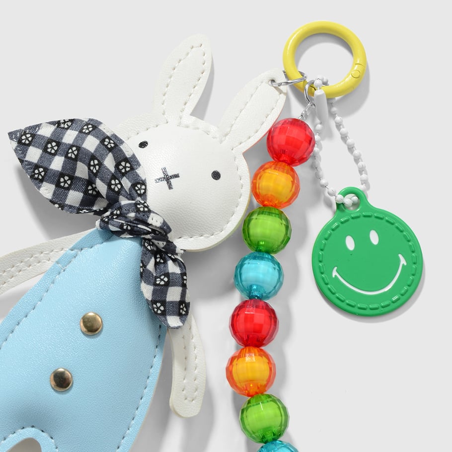1 Stück bunte Perlen-Taschenanhänger Bild4