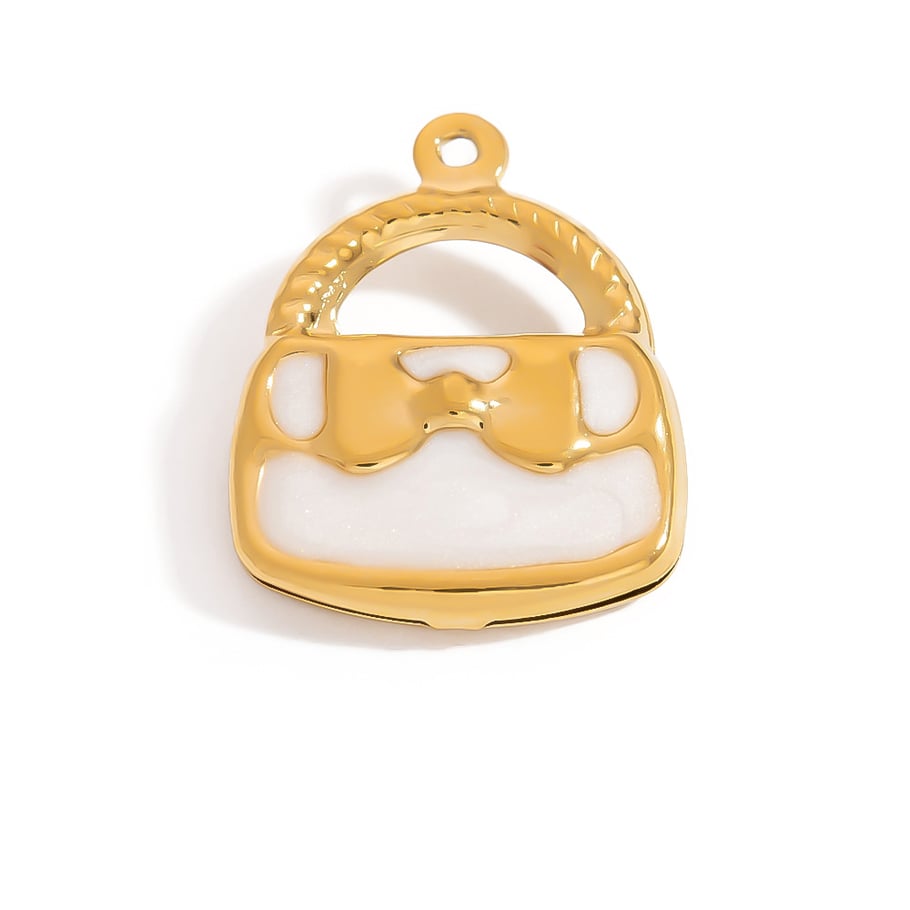 Pendentif en acier inoxydable DIY doux et mignon Image3