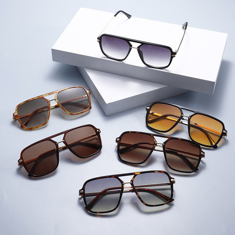 1 Paar modische, lässige Damen-Sonnenbrille mit Leopardenmuster Bild4