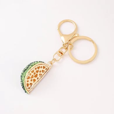 1 Piece Watermelon Alloy Keychain h5 Picture4