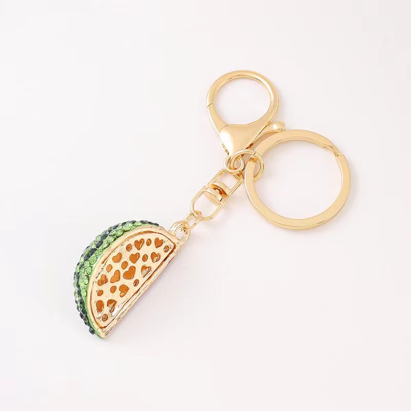 1 Piece Watermelon Alloy Keychain Picture4