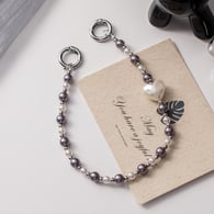 Stil 3 Pearl Series Grau und Weiß Short + Doppelknopf Bild5