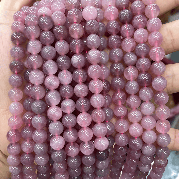 1 paire de perles de bijoux géométriques simples en pierres naturelles
