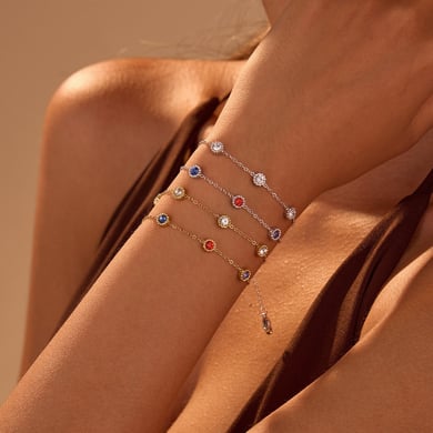 Luxuriöse Serie Tägliche geometrische Edelstahl Gold Farbe Damen Kette Halsketten h5 Bild4