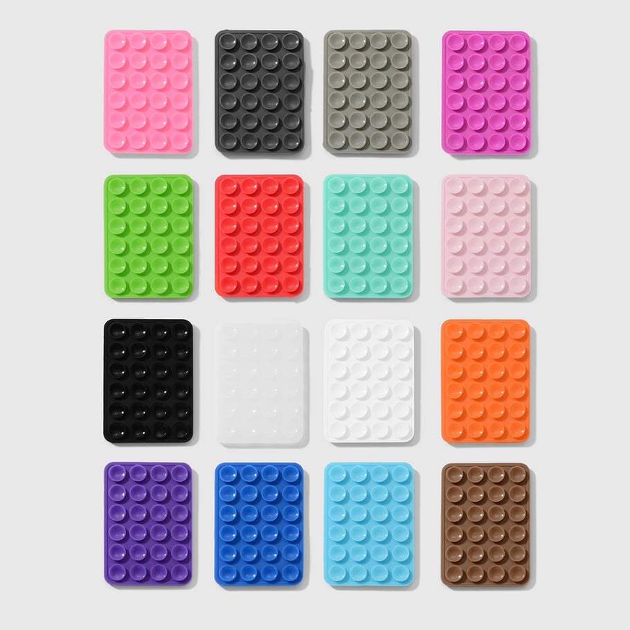 1 Piece Dual-Sided Silicone DIY Self-Adhesive Non-Slip Suction Cup for Phones Picture3