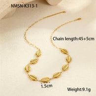 NMSN-K313-1 Lips Shell Necklace Picture7