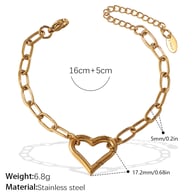 Bracciale in oro SL194G Immagine34