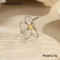 Anillo de flores a juego de colores NMSR-H558-3/One size Imagen3