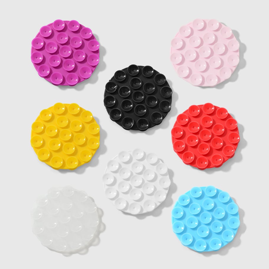 1 Piece Dual-Sided Silicone DIY Self-Adhesive Non-Slip Suction Cup for Phones Picture3