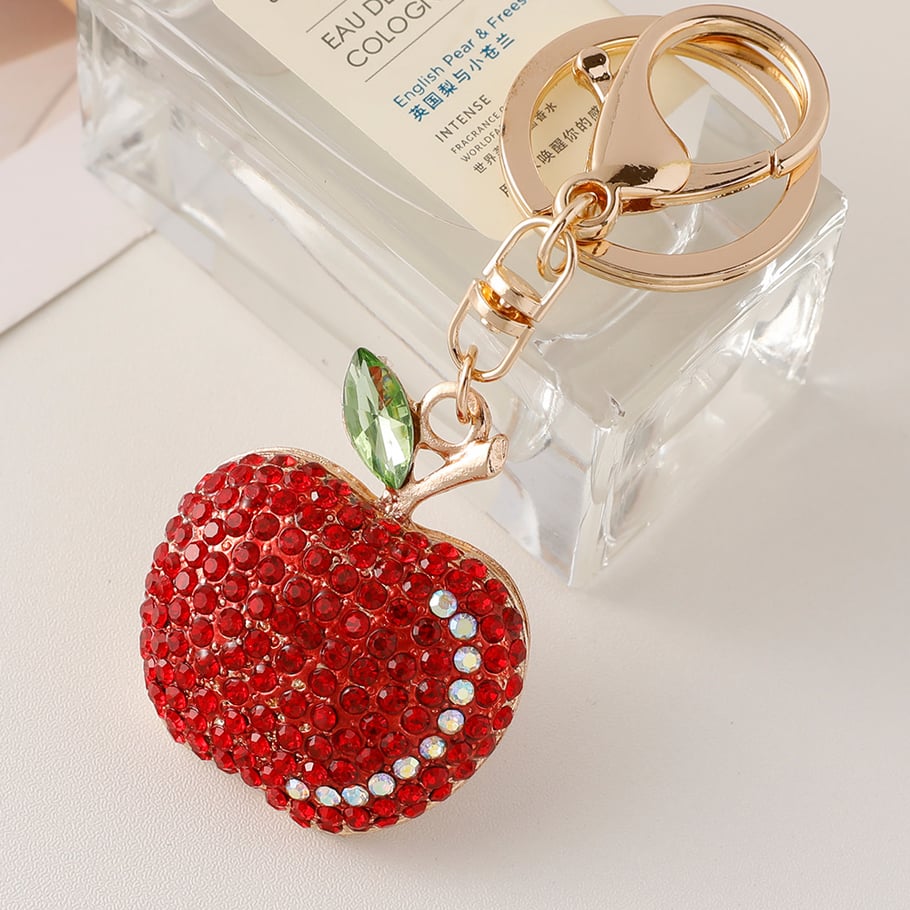 1 Piece Apple Alloy Keychain Picture3