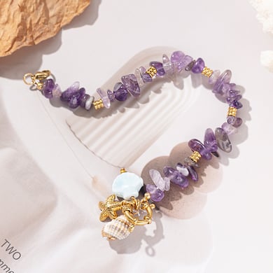 1 Stück Natursteinperlenarmbänder h5 Bild3