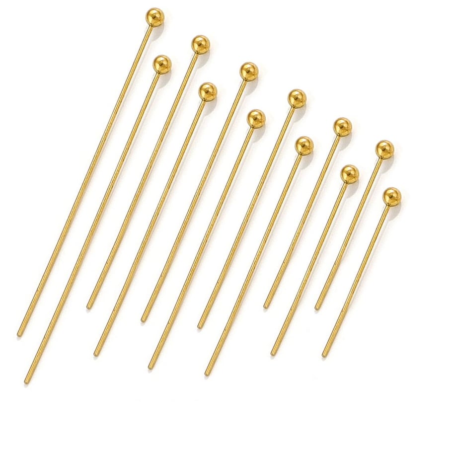 1 Piece Daily Needle Solid Color Stainless Steel Jewelry Charms