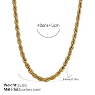 XL104G3.9MM twist chain 