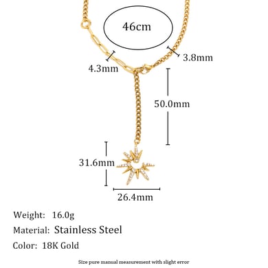 Light Luxury Series Stainless Steel Women's  Pendant Necklaces h5 Picture4