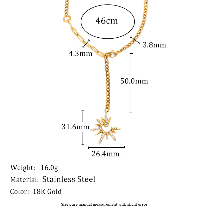 Light Luxury Series Stainless Steel Women's  Pendant Necklaces Picture4