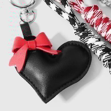 1 pieza de dijes para bolso con forma de corazón h5 Imagen5