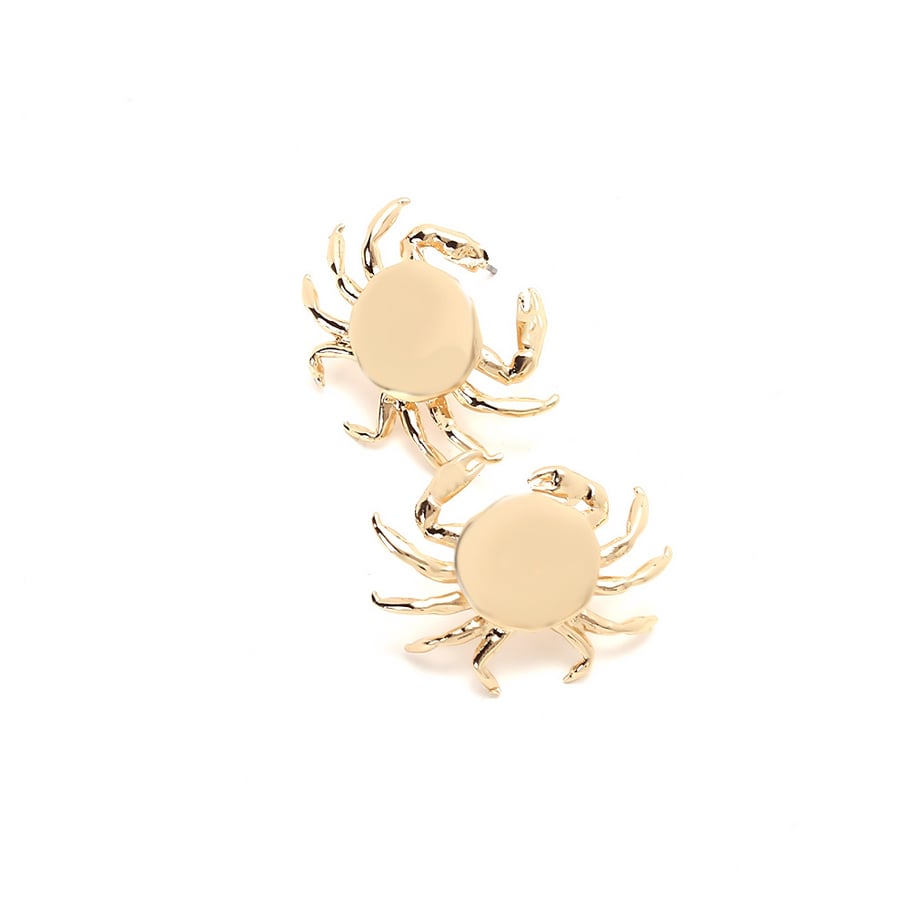 1 Pair Crab Alloy Stud Earrings Picture4