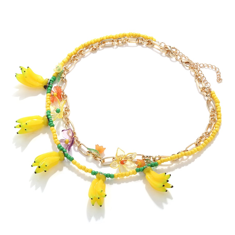 1 pezzo di collana a strati di frutta dolce Immagine4
