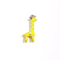 Pendentif girafe dégoulinant d&#39;huile - couleur acier - 2 Image7