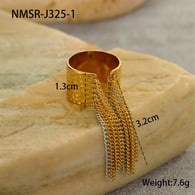 NMSR-J325-1 Hammered Ring/One Size Picture2