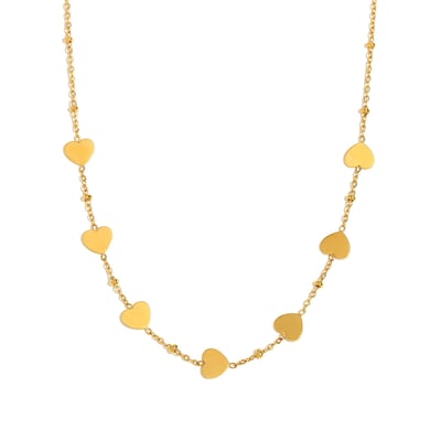 1 Pair Simple Series Daily Solid Color Stainless Steel Women's Chain Necklaces h5 Picture4