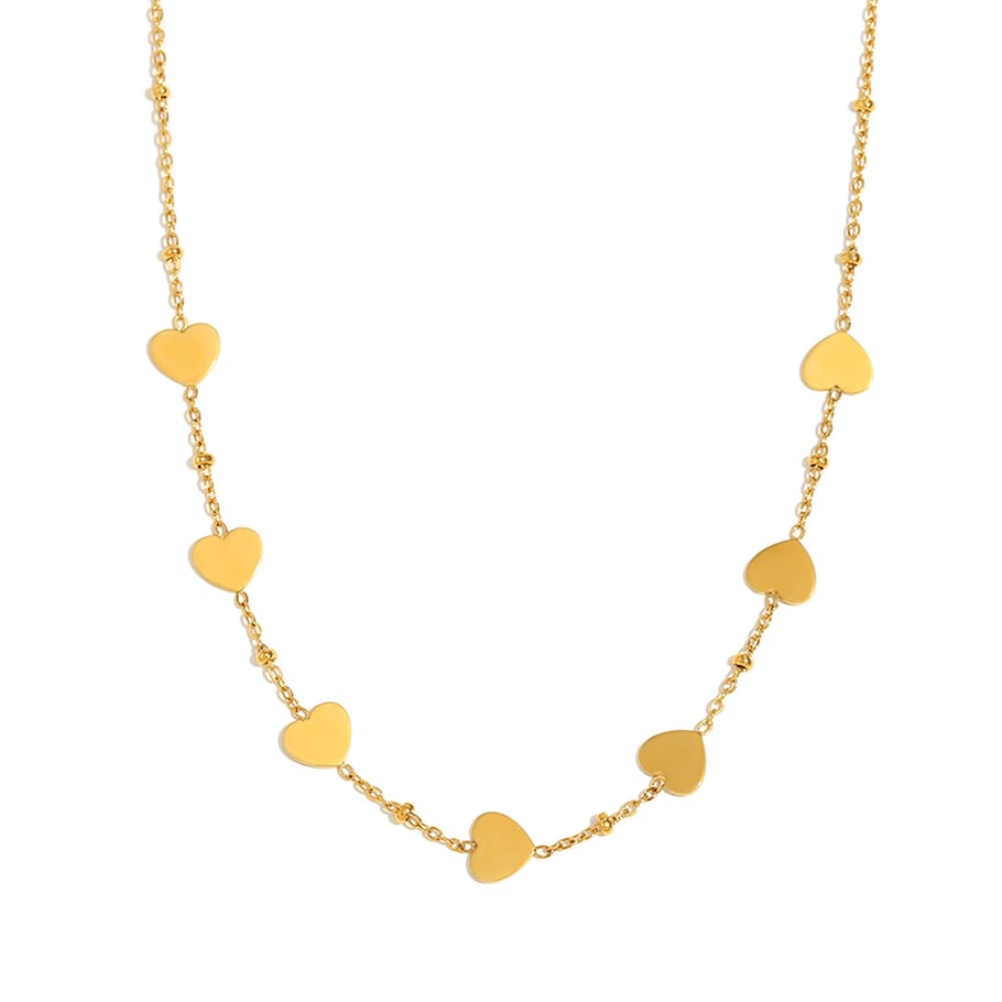 1 Pair Simple Series Daily Solid Color Stainless Steel Women's Chain Necklaces Picture4