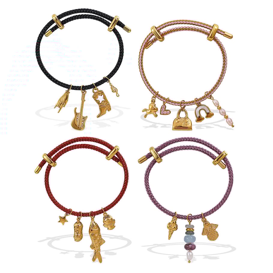 1 bracelet en corde réglable à faire soi-même Image4