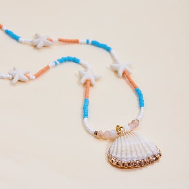 1 Piece Vacation Shell Stainless Steel Women's Pendant Necklaces h5 Picture9