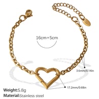 Bracciale in oro SL203G Immagine43