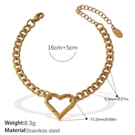 Bracciale in oro SL186G Immagine51
