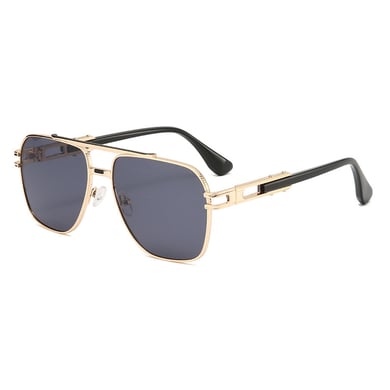 1 Paar einfache Serie lässige einfarbige Damen-Sonnenbrille h5 