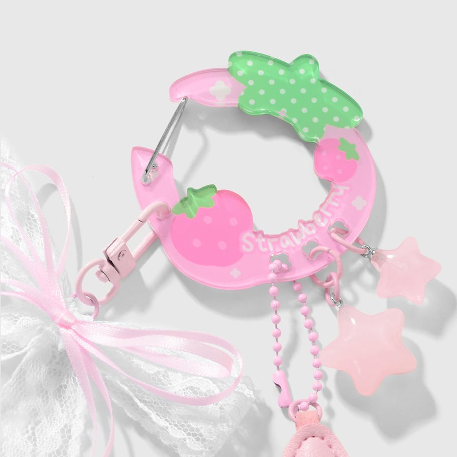 1 Stück süße Taschenanhänger mit Schleife und Knoten Bild4